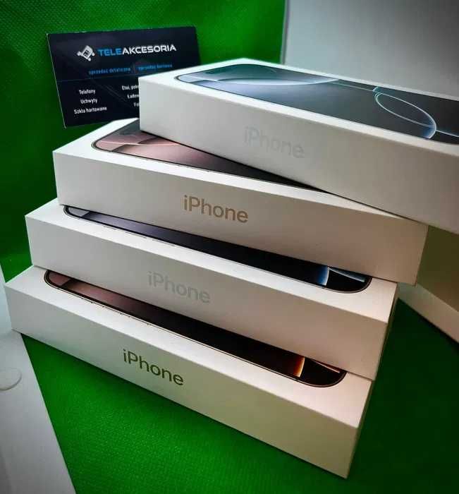 IPHONE 16 PRO 256GB White/Desert od ręki Auchan M PARK PIOTRKÓW TRYB.