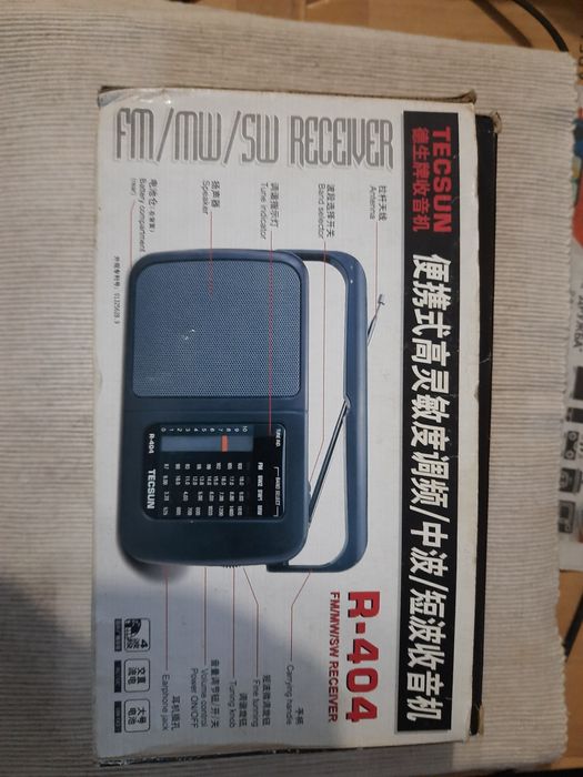 Радіоприймач Tecsun-r 304