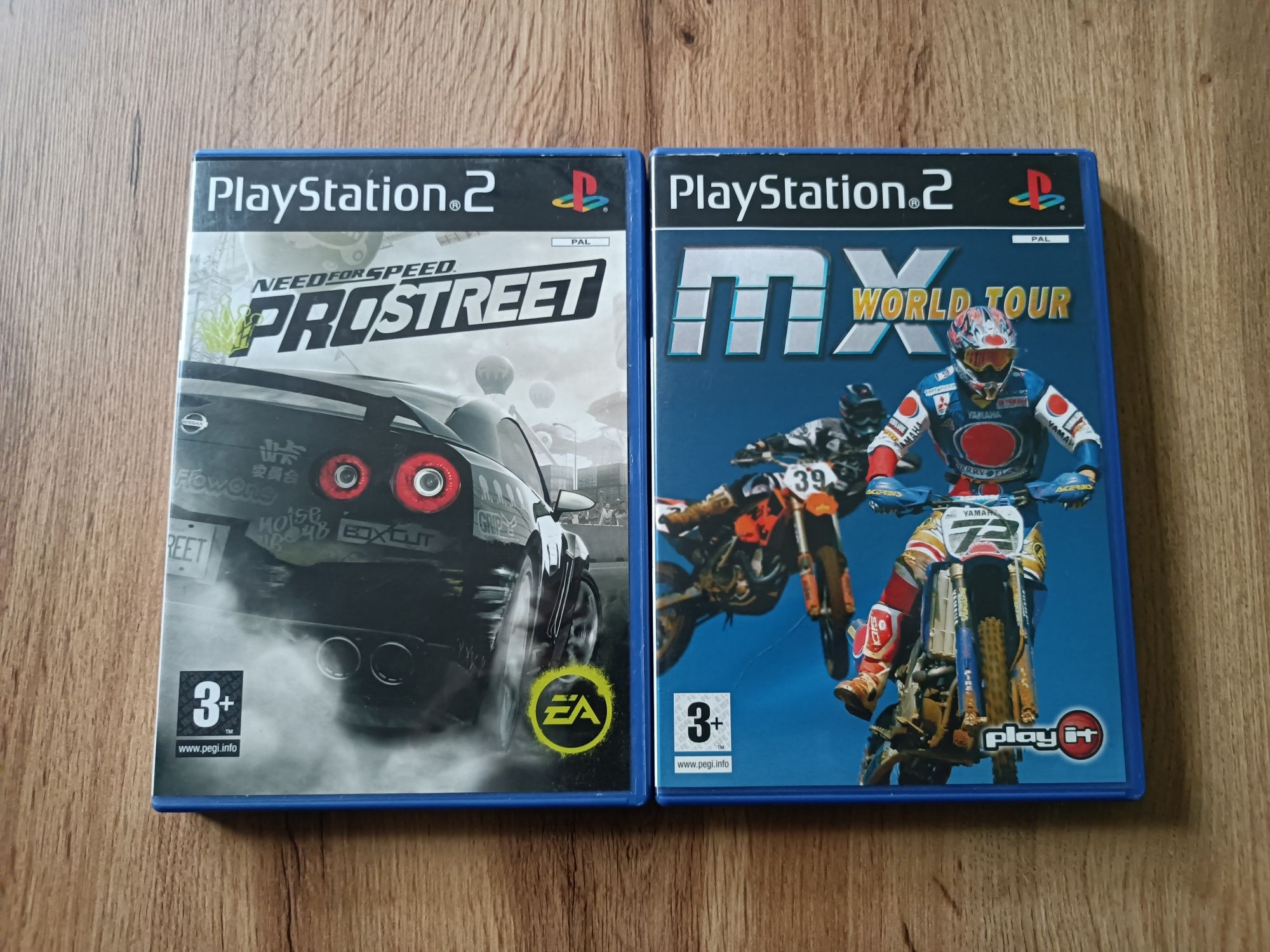 Need For Speed ProStreet i MX World Tour PS2