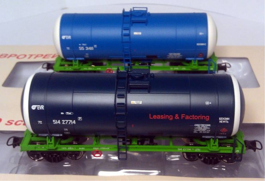 Набор из 2-х цистерн Eurotrain 0007 Piko