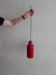 Lampa wiszaca czerwona