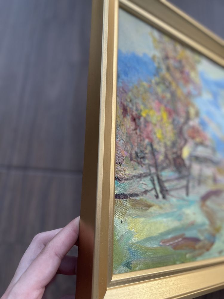 Картина “Стара груша” • Мирон Довганич • Олія • 30×30 см • 2024