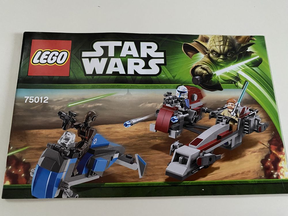 Lego Star Wars 75012 BARC Speeder kapitana Rexa z przyczepką