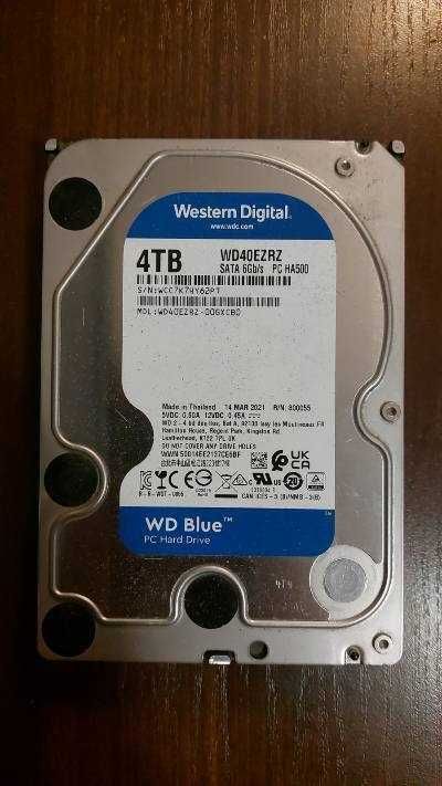 HDD WD Purple, Blue, Toshiba 4Tb