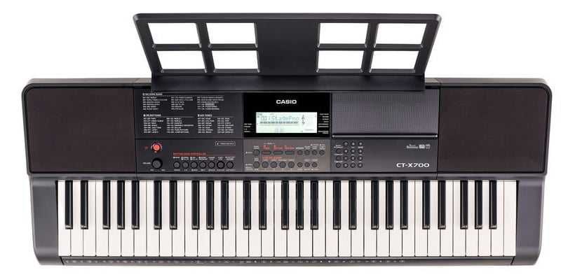 CASIO CT-X700 Keyboard DO NAUKI + Statyw + Ławka + Słuchawki | Zestaw