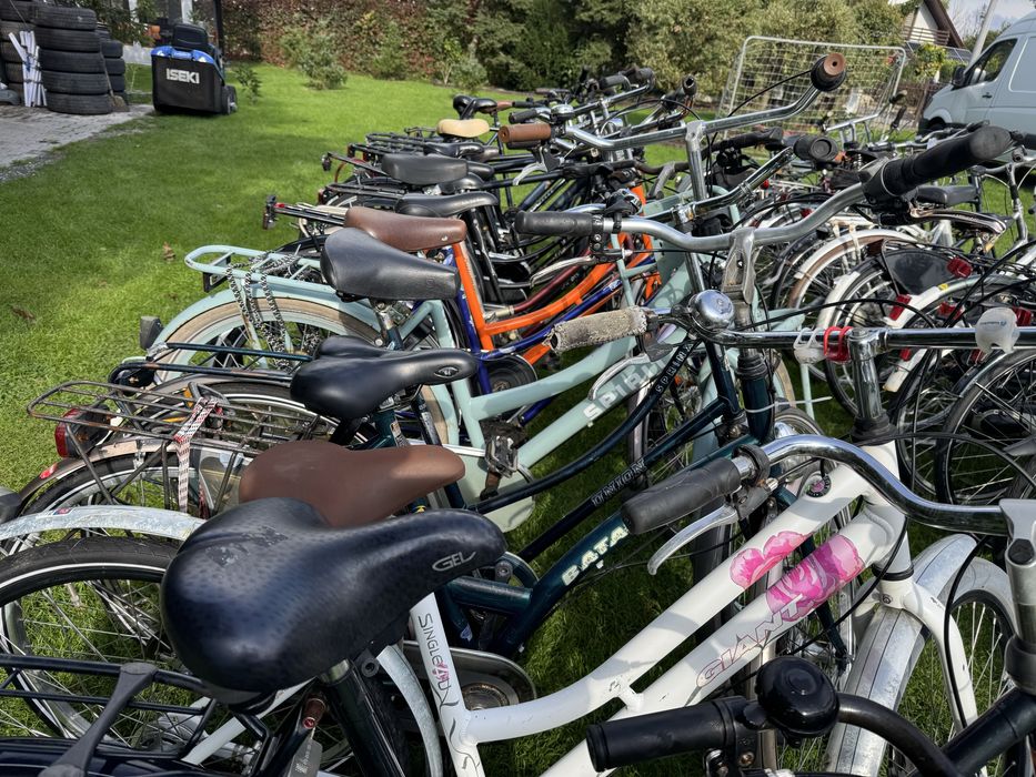 Pakiet holenderskich rowerow miejskich 30 szt Gazelle,Batavus,Sparta