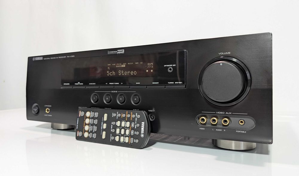 5.1 Ресивер Yamaha RX-V365, має 100 Вт/канал /Пульт /HDMI/ ЦАП/6-16 Ом