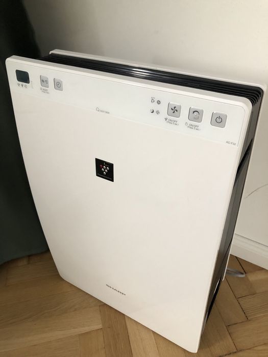 Oczyszczacz powietrza Sharp KC-F32EUW Jonizacja Nawilżanie powietrza