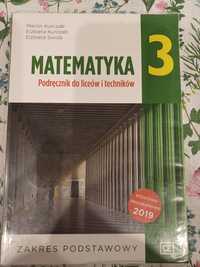 Matematyka klasa 3 liceum technikum podstawa