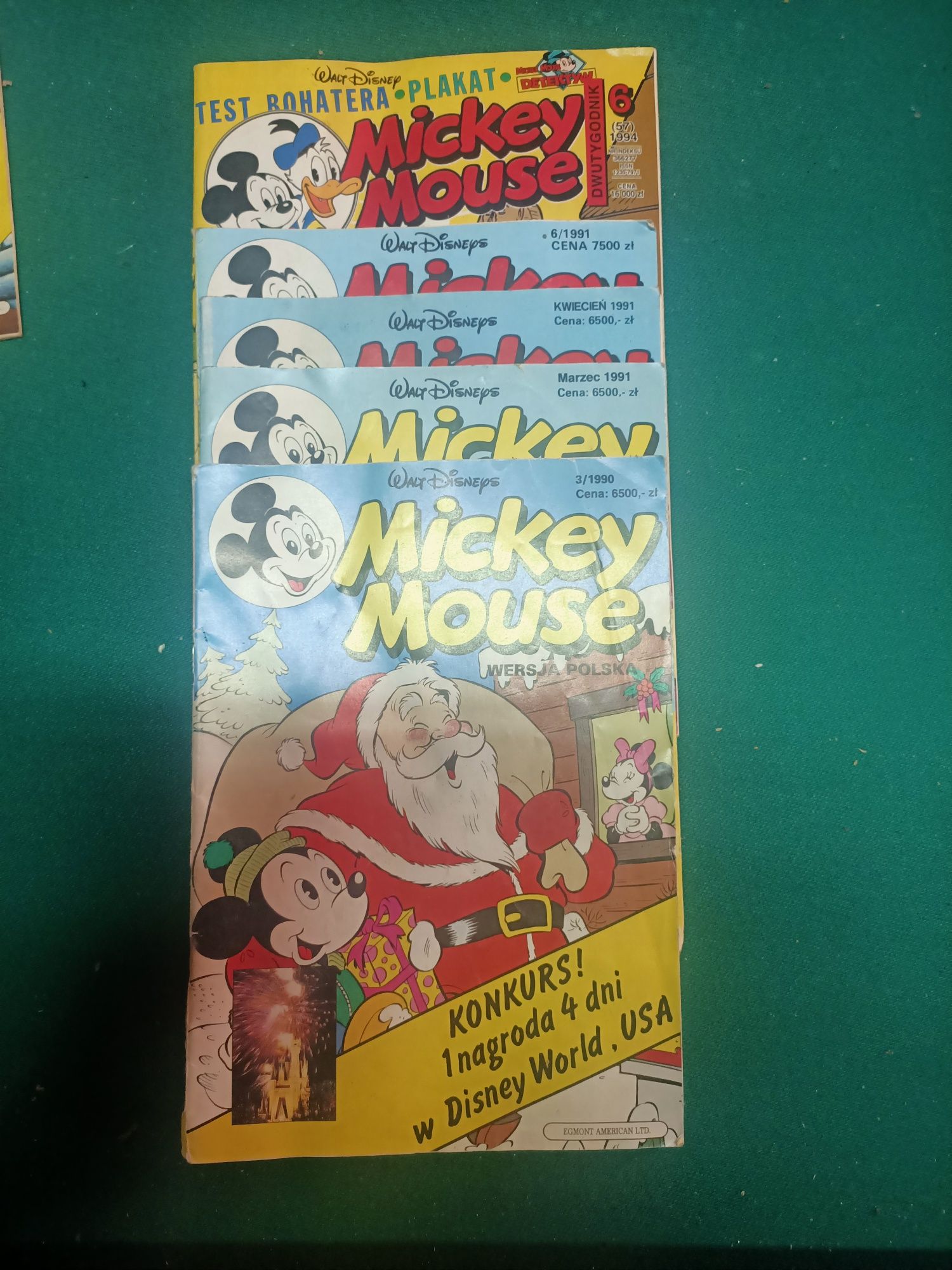 Mickey Mouse zestaw komiksów