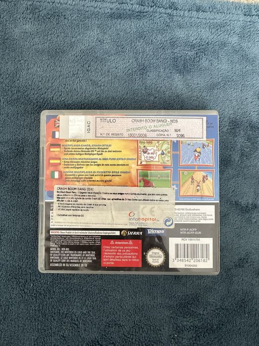 Jogo nintendo DS Crash boom bang