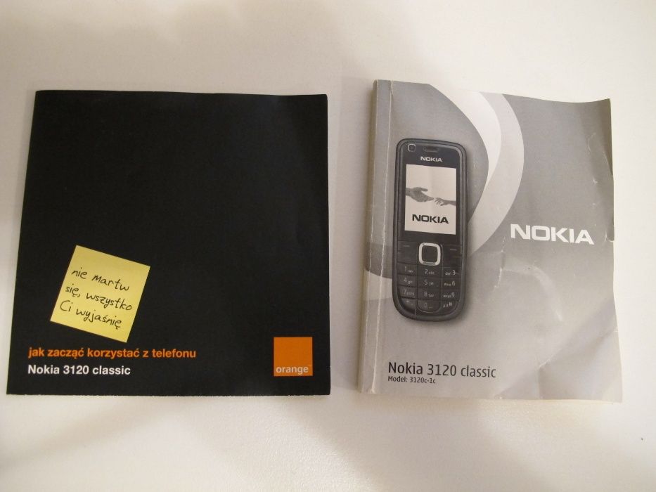 Instrukcja obsługi Nokia 3120 classic