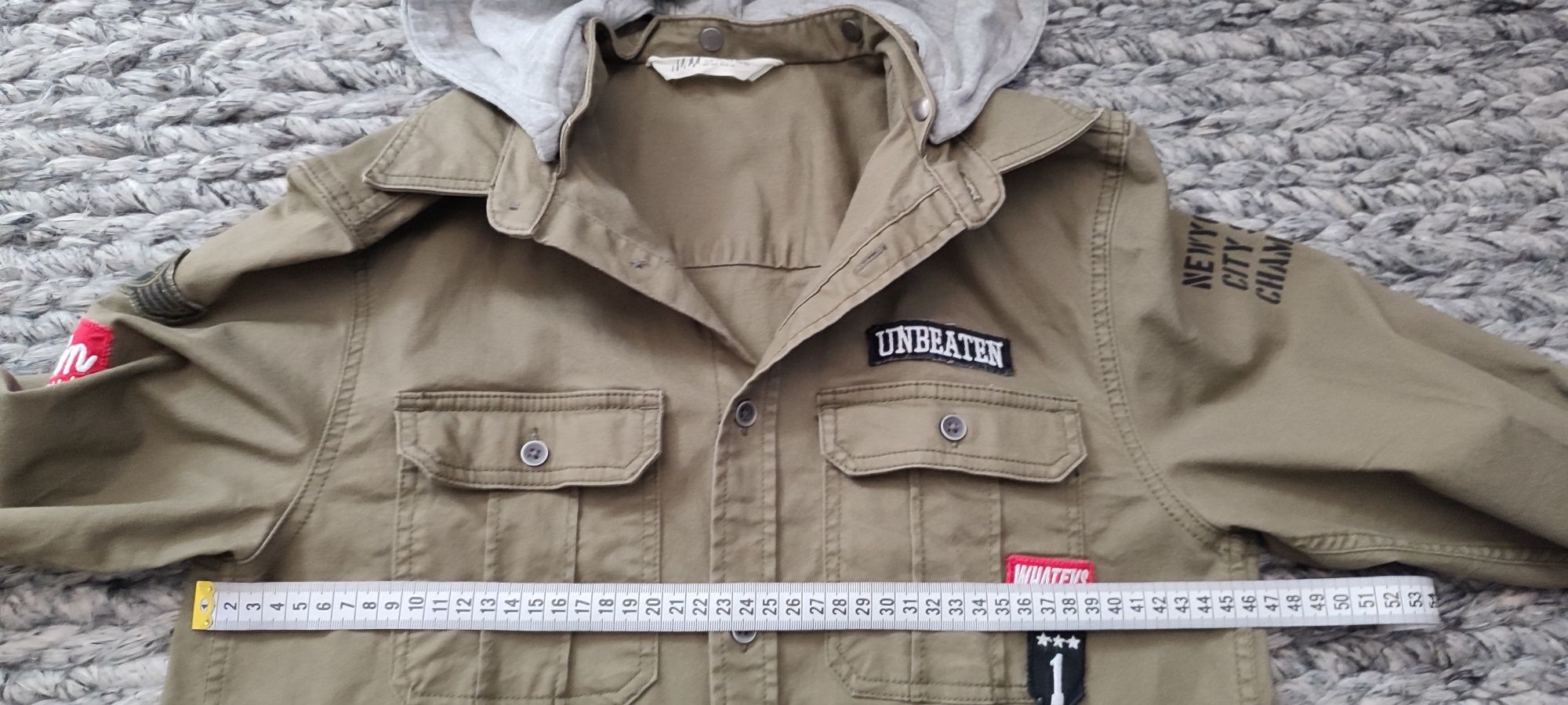 Koszula wojskowa, bluza militarna dla chłopca, H&M, rozm. 164