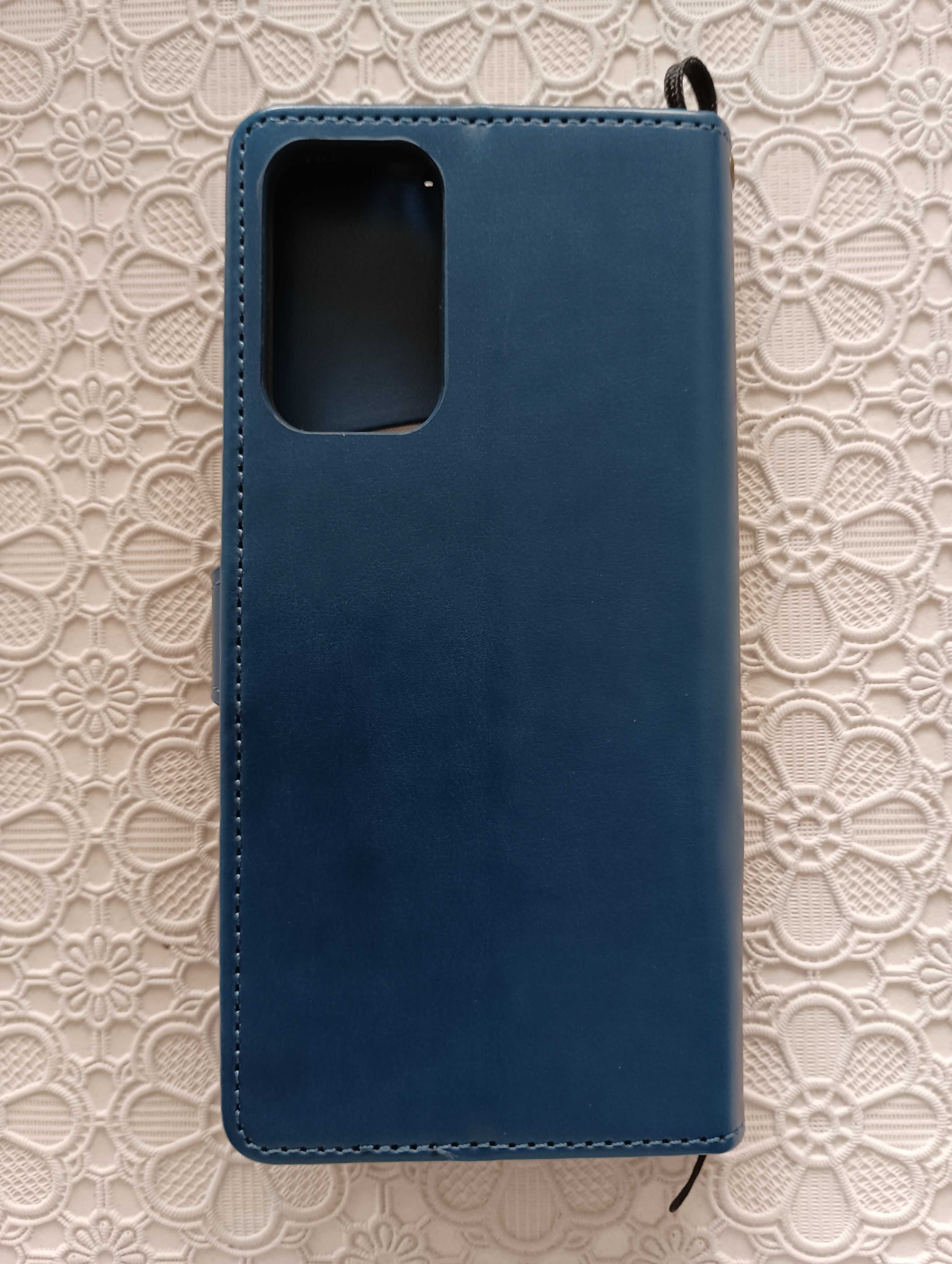 Кожаный чехол книжка для Xiaomi Redmi Note 11S 5G и Poco M4 Pro 5G
