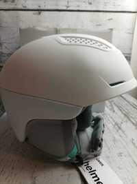 Kask narciarski UVEX white/mint mat 51-55 cm