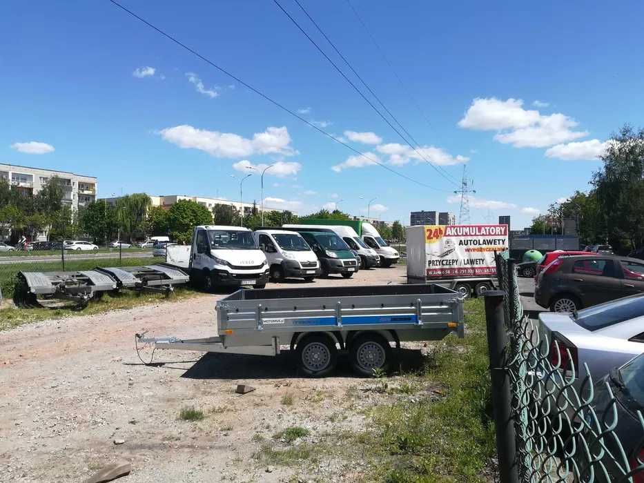 Koniowóz Przyczepa mini koparka Autolaweta Bus Kontener - WINDA