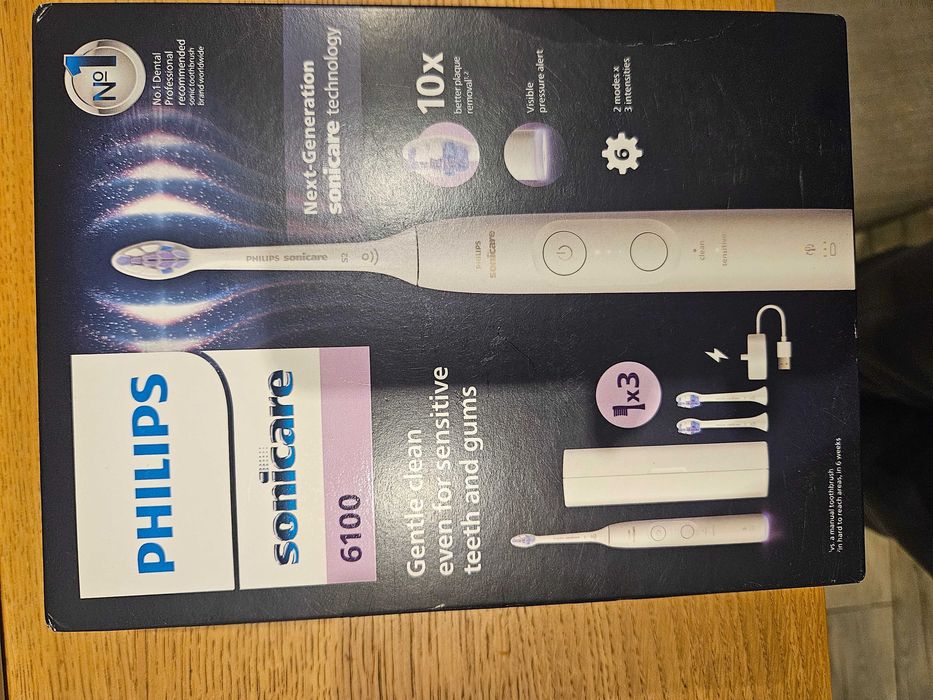 Szczoteczka soniczna philips sonicare 6100