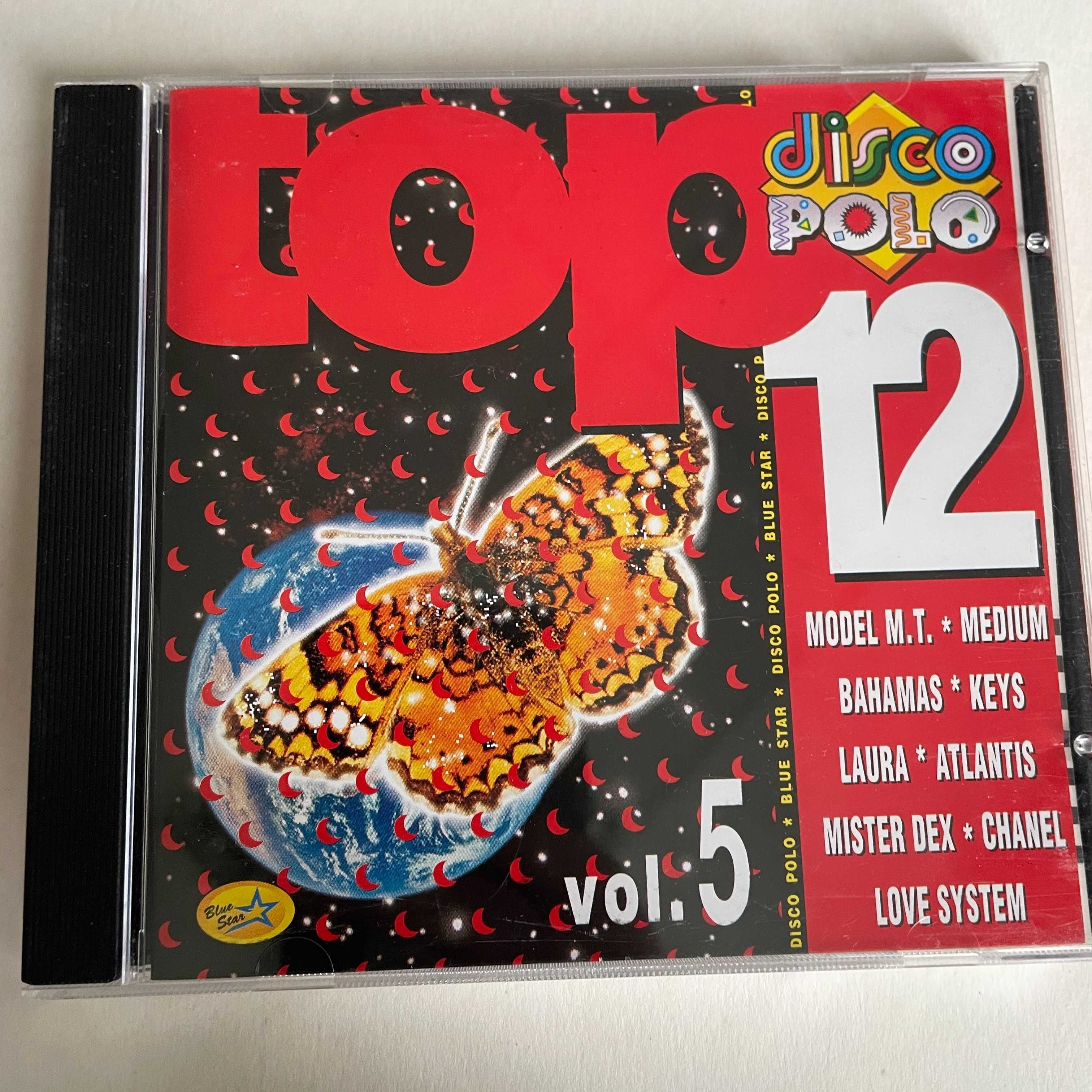 Top 12 Disco Polo vol. 5 1995 Blue Star płyta CD