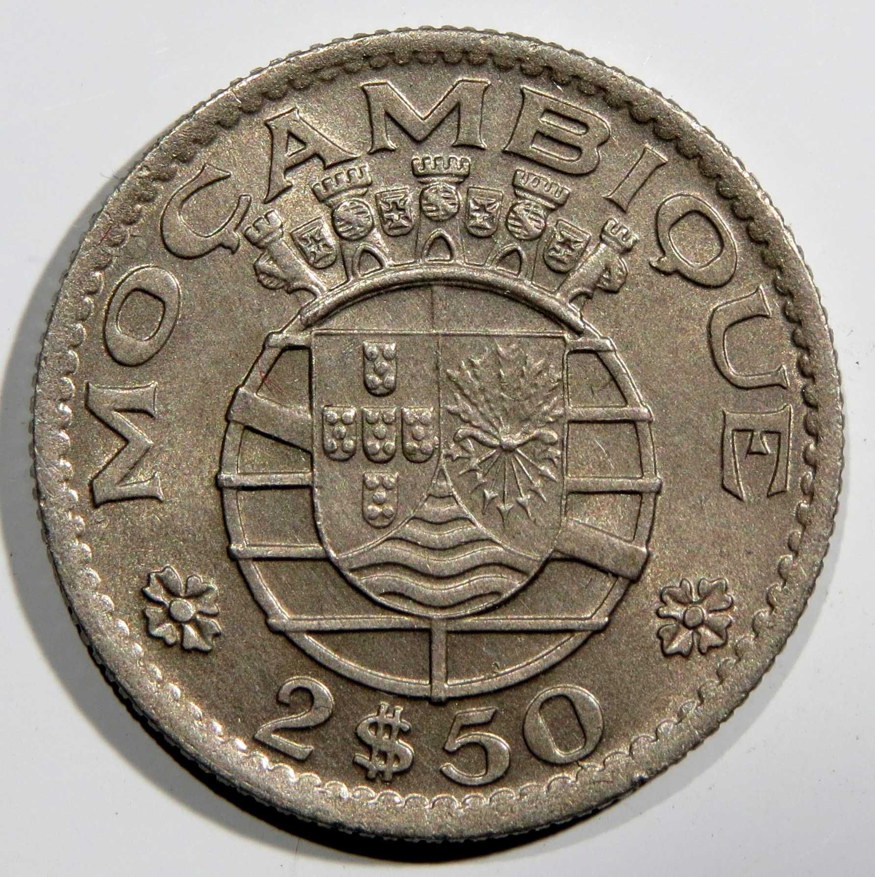 Moçambique Portugues - 2$50 1954 Bela/Soberba