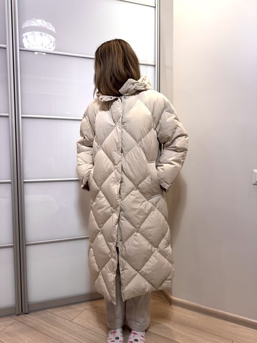 Пуховик Zara в ромб