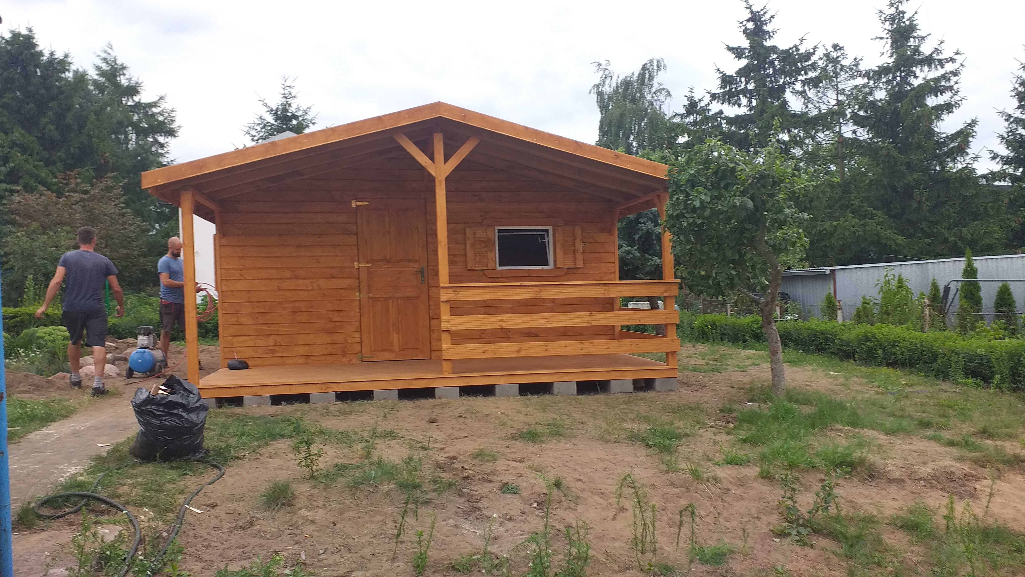 Domki domek drewniany letniskowe STUGA 35mkw
