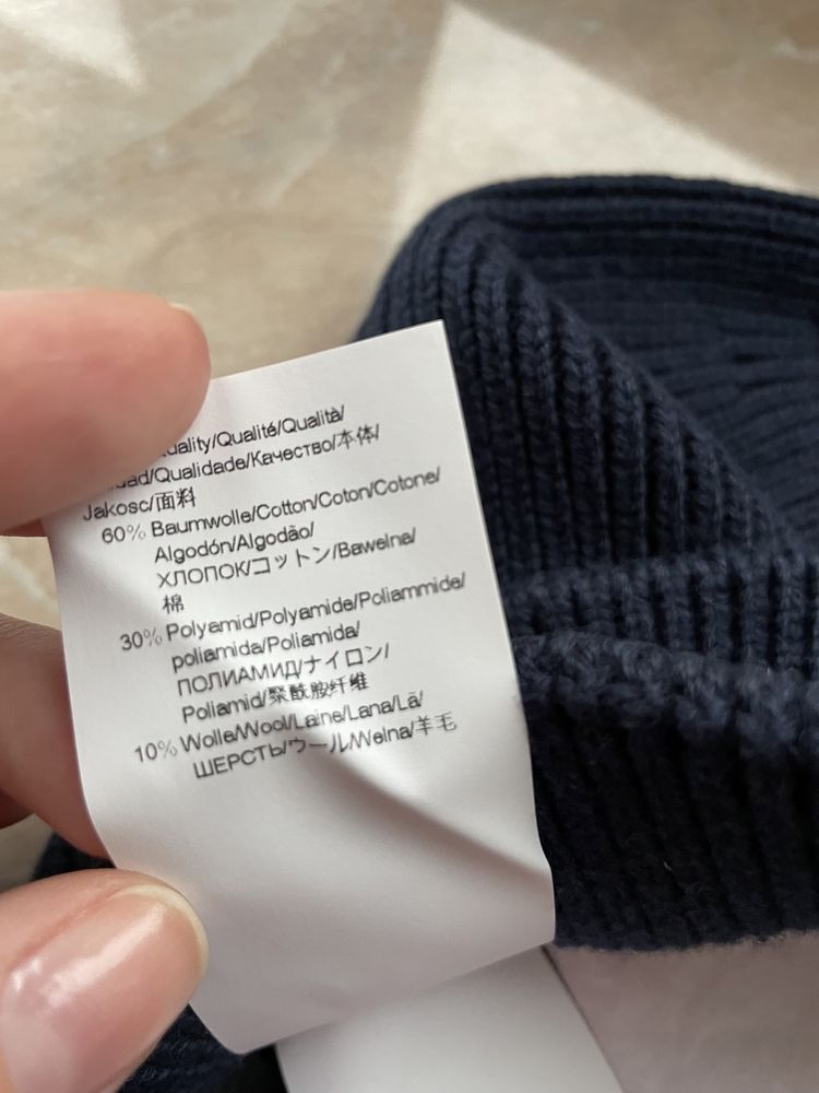 Шапка Hugo boss унісекс темно синя