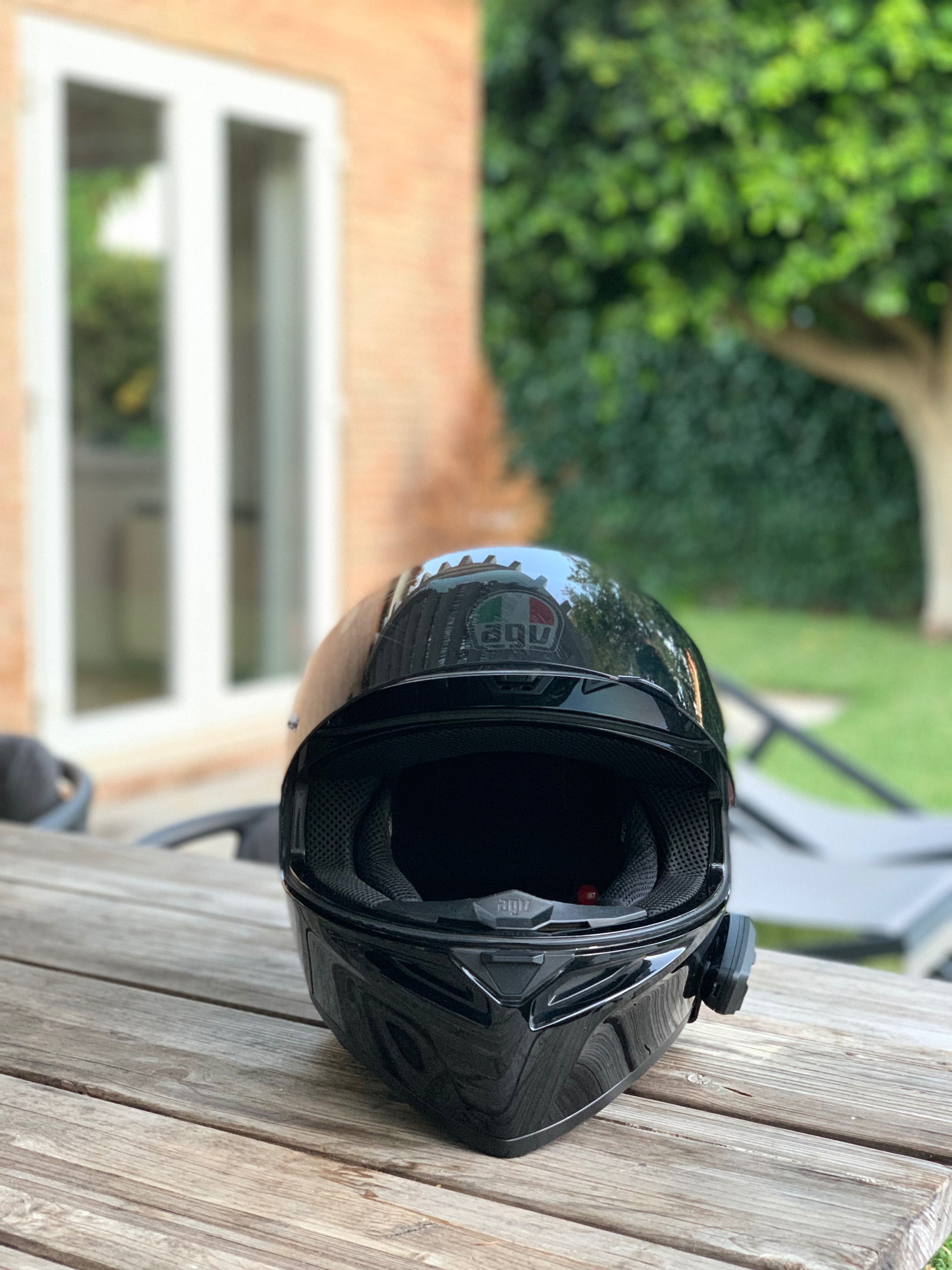 AGV K1 S Black M + Cardo