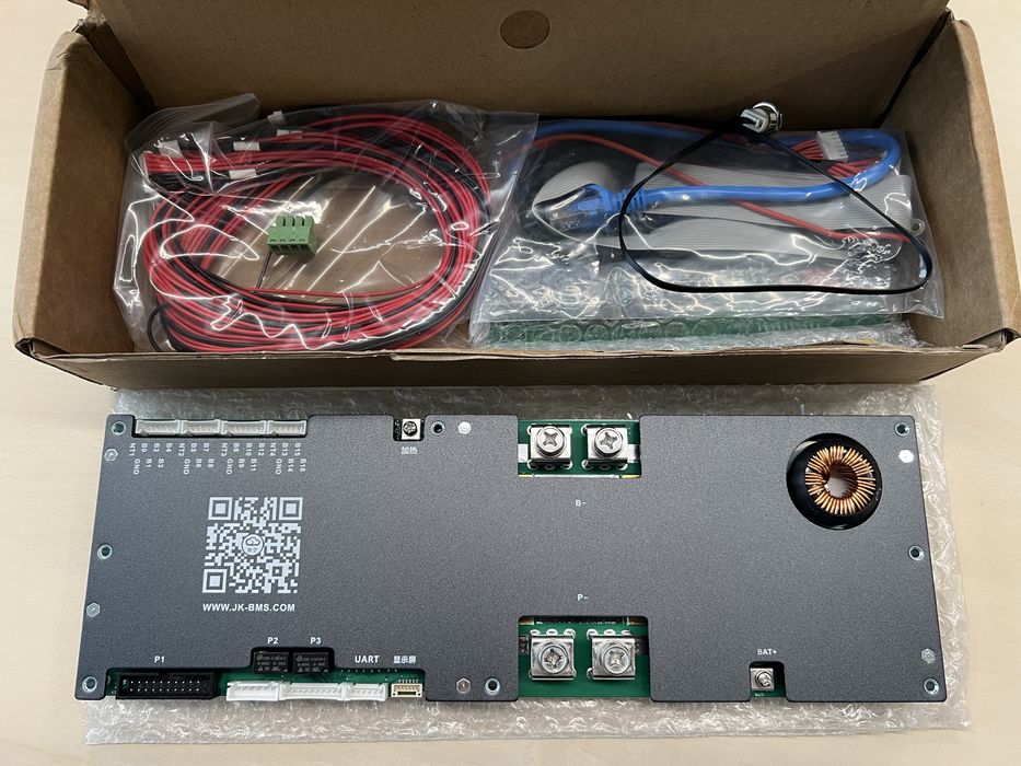 JIKONG BMS JK-PB2A16S20P v19 / екран сенсорний 4,3 дюйми