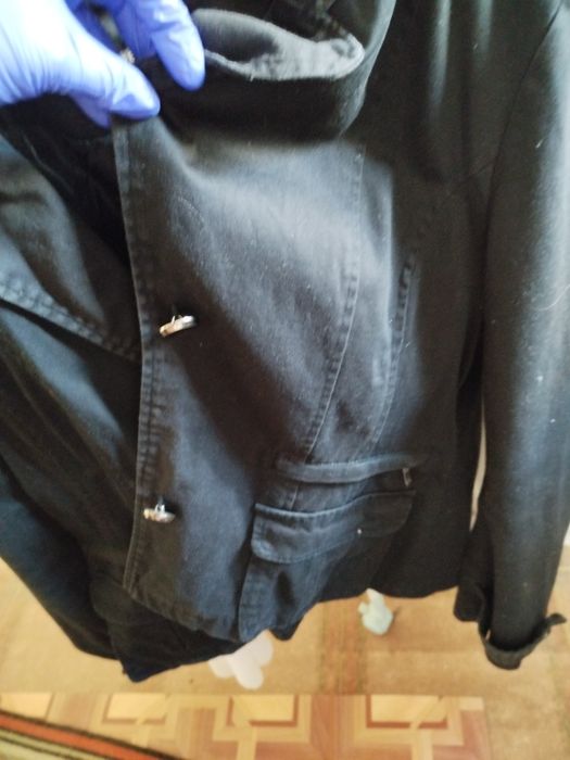 Sprzedam czarną ramoneskę r. Xxl