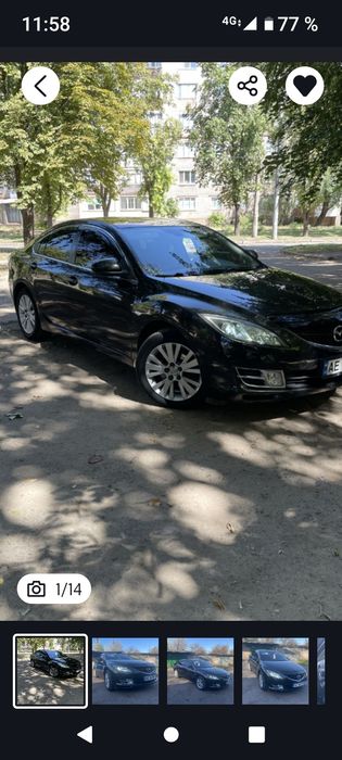 Мазда 6..газ-бензин..