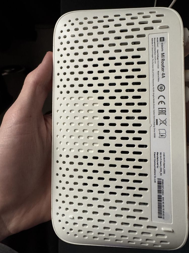 Маршрутизатор xiaomi mi router 4a