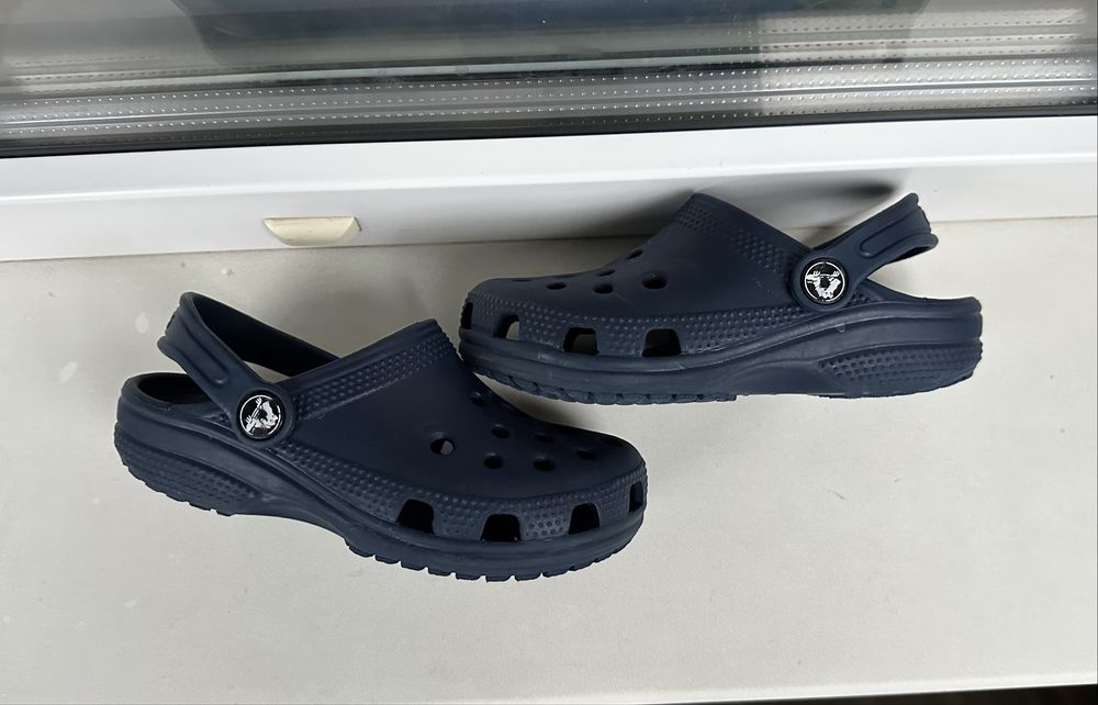 Оригінальні дитячі Crocs крокси тапочки 28-29 розмір 19 см