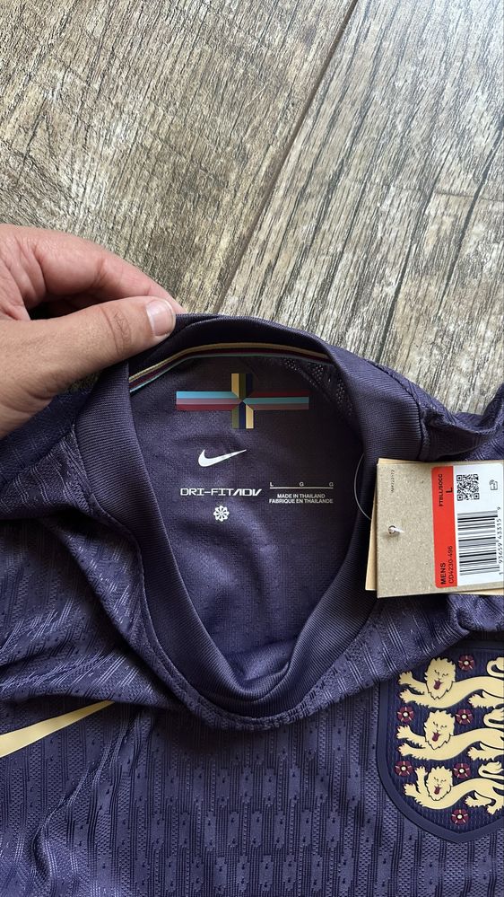 Nike England Dri Fit ADV мужская спортивная новая футболка для спорта
