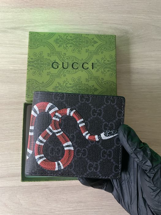 CARTEIRA GUCCI RED SNAKE