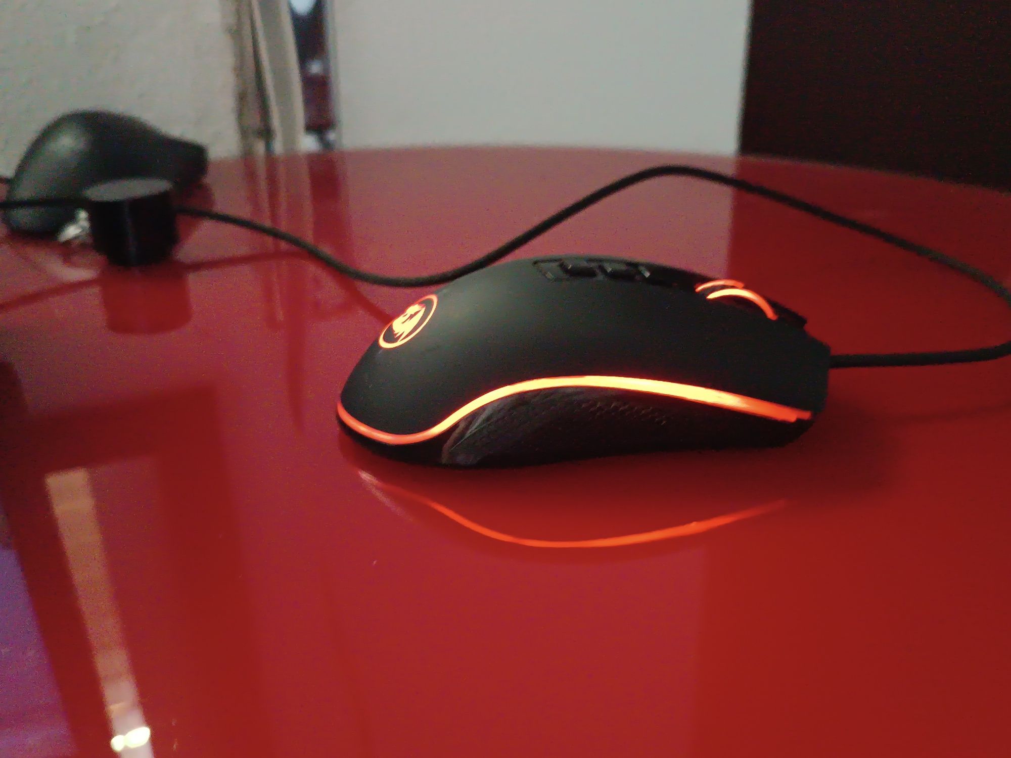 Rato Gamer Reddragon semi novo