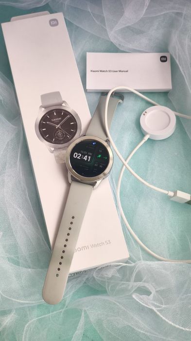 Смарт-годинник Xiaomi Watch S3 Silver (BHR7873GL)