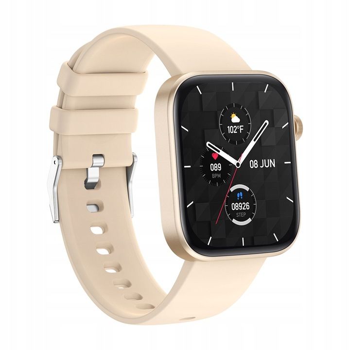 Smartwatch Zegarek Damski Polskie Menu Rozmowy Sms Smart Watch + 2 Pas