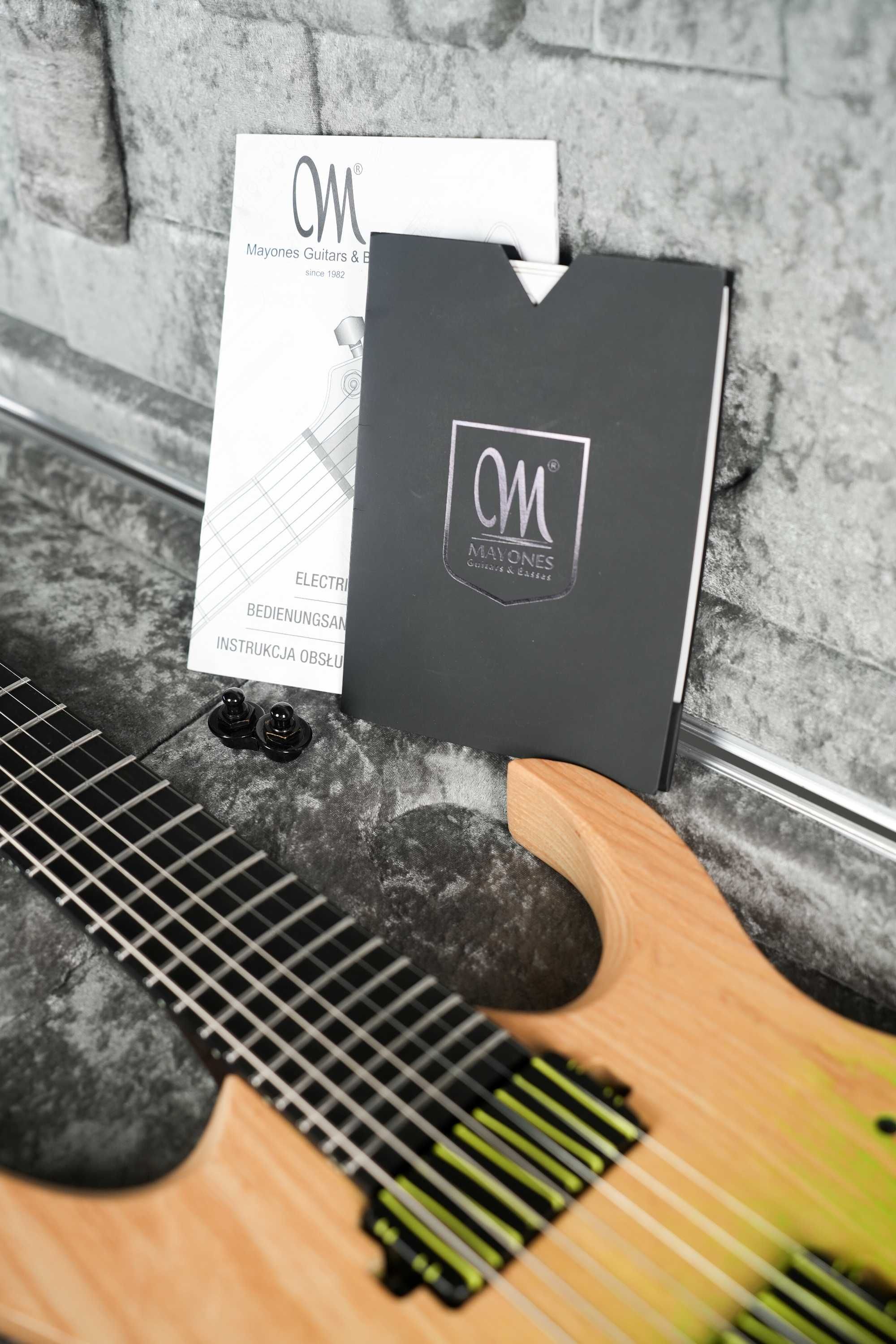 Obniżka! Mayones Duvell Q Qatsi 7 Summer Moss gitara elektryczna