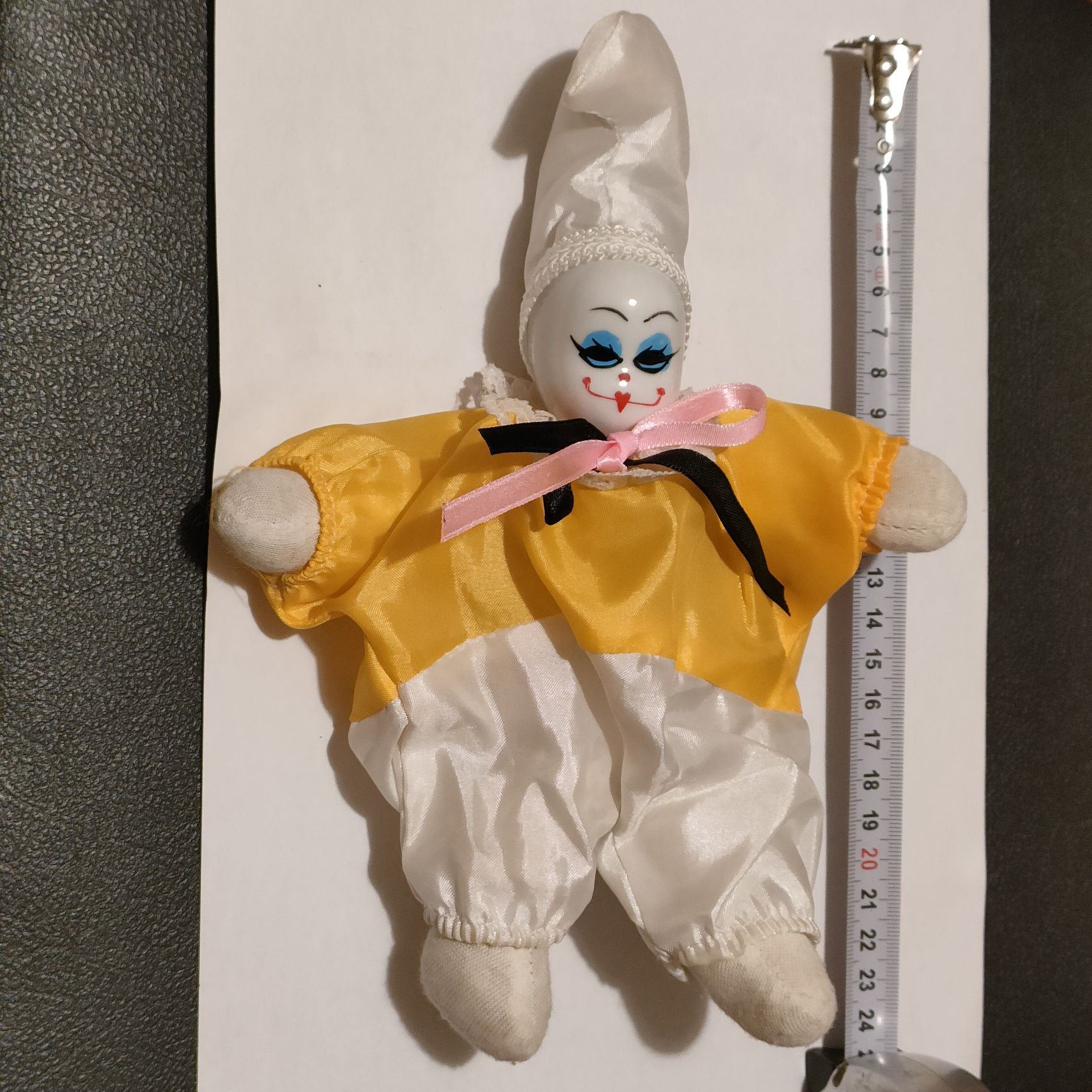 Кукла Клоун фарфоровый