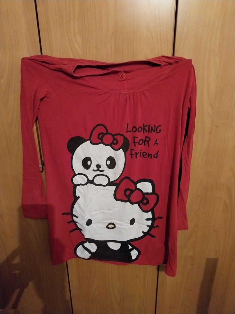 Camisa de noite/pijama Ohsho Hello Kitty tamanho M