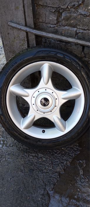 Диски з резиною на Міні купер 195/55/16. Дискі з гумою на mini r16