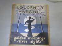 Brochura muito antigo anos 40 Lourenço Marques em inglês