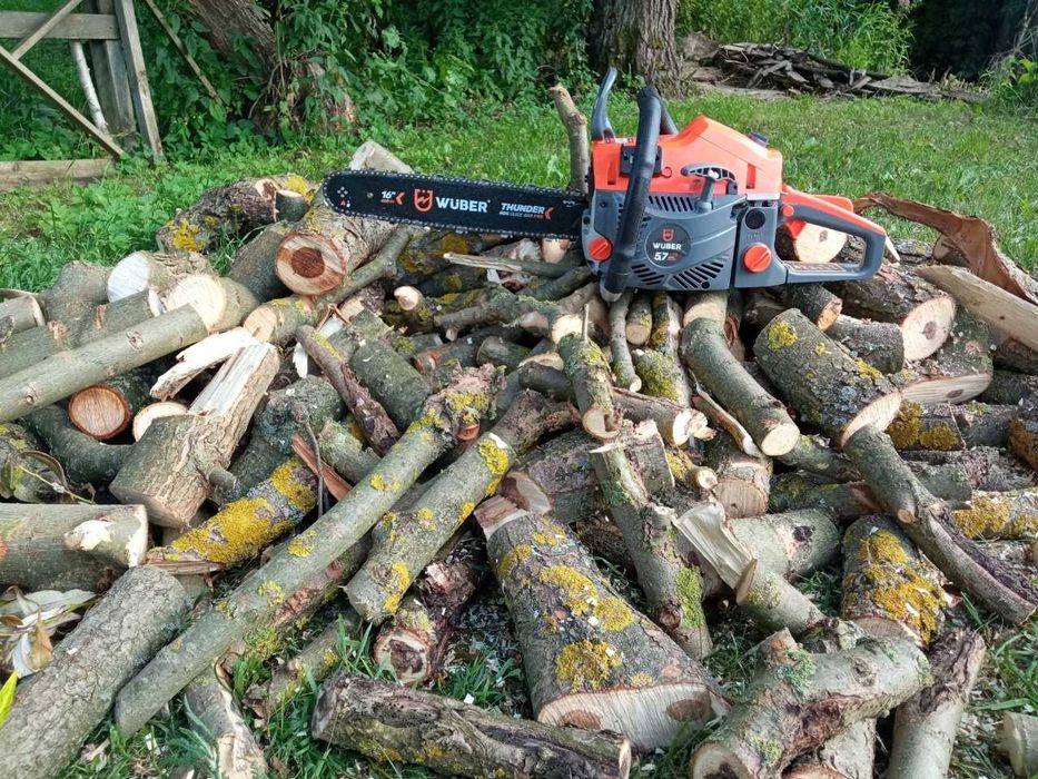 Potężna Piła Spalinowa WUBER 5,7KM Ogromny Zestaw XXL - Okazja !