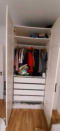 Roupeiro branco ikea