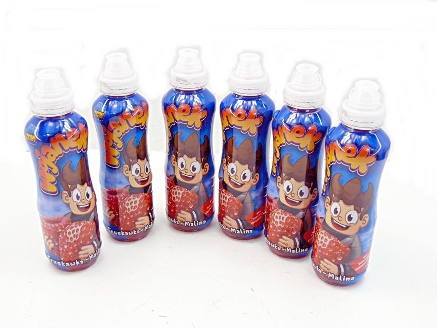 Napój Wojan Wojanek - 6 Szt. Smak Truskawka - Malina Wojan Team