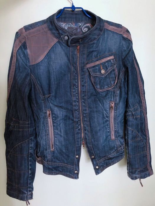 Джинсовая куртка женская Fracomina (Италия), джинсовый пиджак
