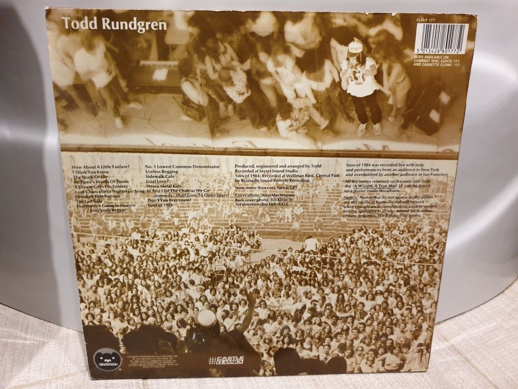 Todd Rundgren Todd 2lp UK