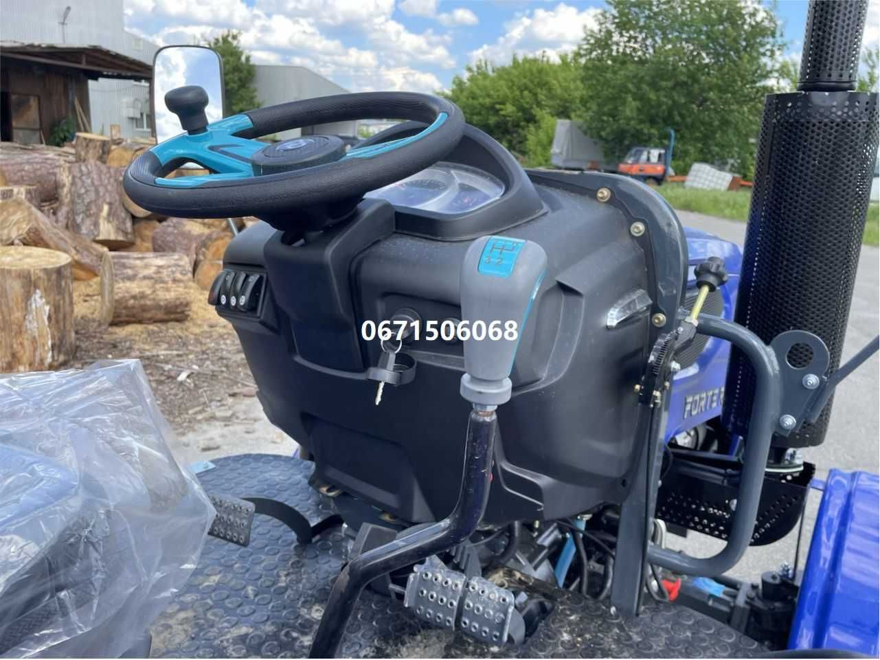 Мінітрактор FORТЕ RD 244 LUX (Широка гума) 4х4 Форте доставка під двір