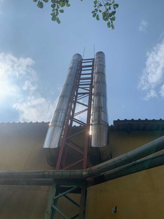 Паровий котел THS 40/11 із вбудованим економайзером