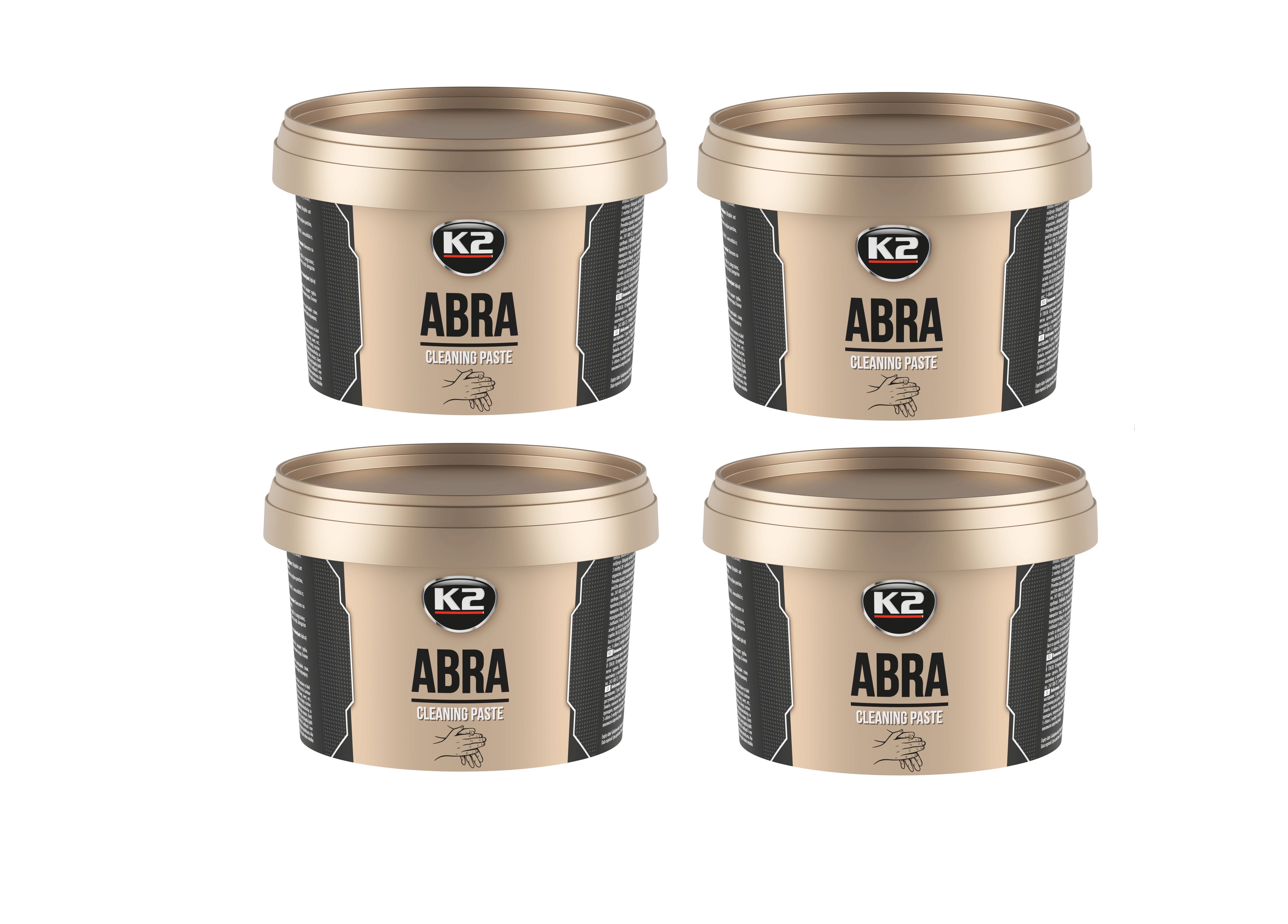 4x K2 ABRA pasta do mycia zabrudzonych rąk 500 ml W521N